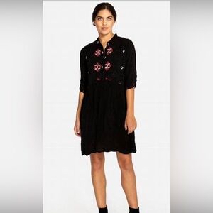 Johnny Was Pocca Embroidered tunic dress